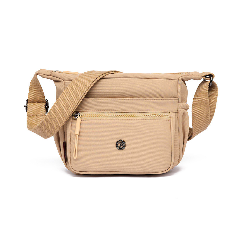 Lightweight Nylon Cloth Women's 2025 New Style Simple Casual Multi-compartment Single Shoulder Crossbody Mom Bag ddmymoon