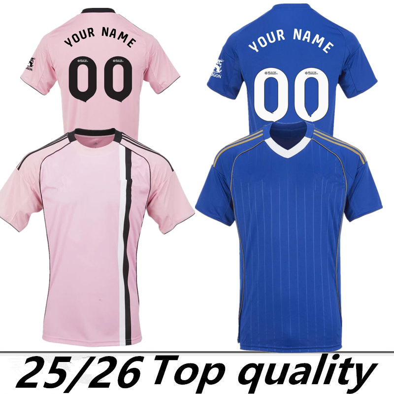 25 26 Leicester HOME HOME away third VARDY MAVIDIDI DAKA Soccer Jerseys 2025 2026 Vardy AYOZE men kids Football shirt Kit Soccer shirt