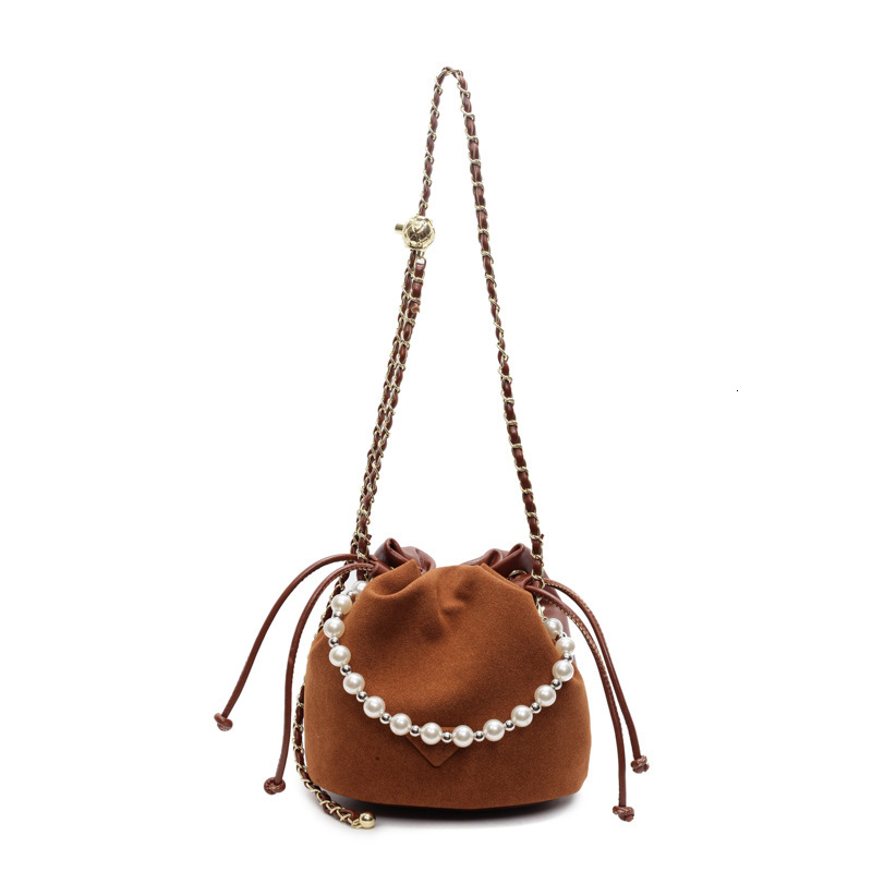 2025 Summer New Korean Version Suede Mini Children's Parent-Child Small Bucket Single Shoulder Crossbody Phone Bag ddmymoon
