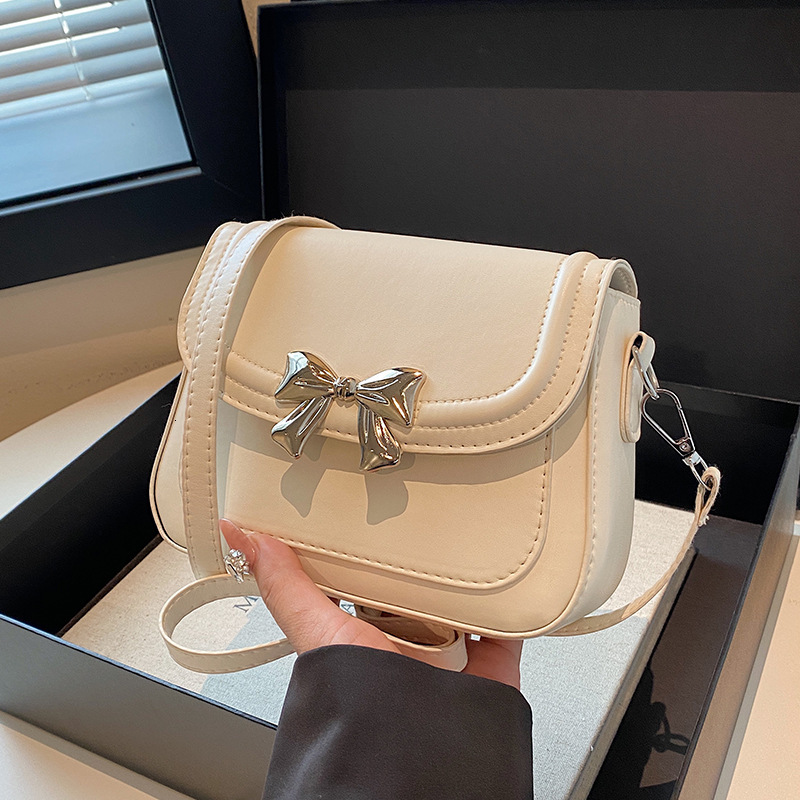2025 Autumn New Shoulder Bag bag Niche Bow Bag Women s Small Square Bag Autumn New women s Designer Bag New Fashionable Women s Crossbody Bag