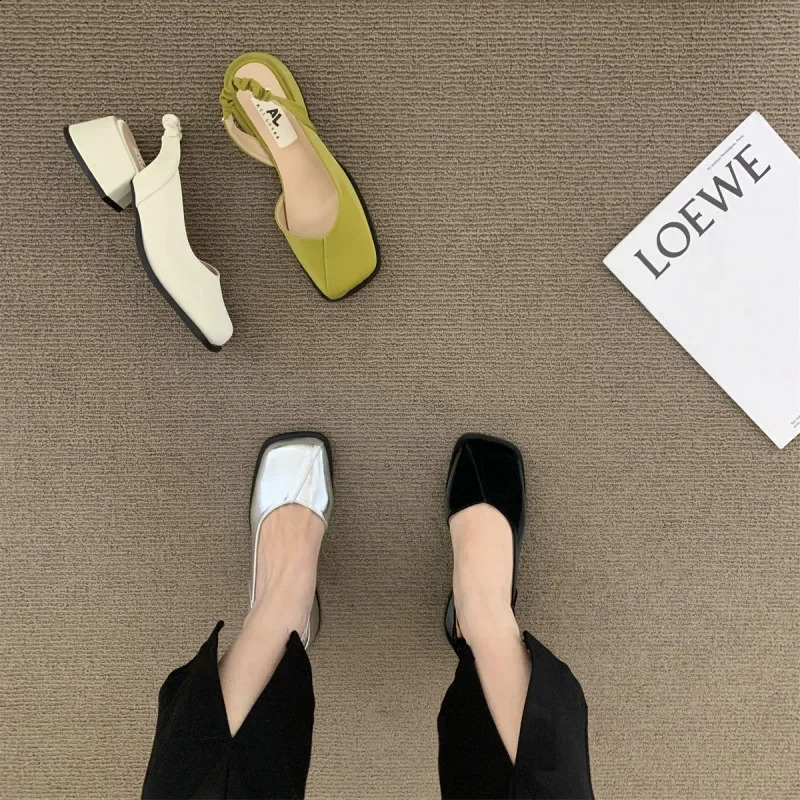Womens Vintage Versatile Mary Jane Shoes Single Shoe Autumn Style Flat Heel Rubber Outsole Comfortable Polyurethane Insole 250805