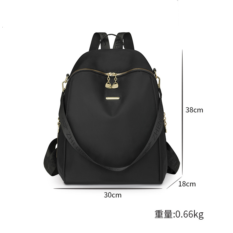 for Women 2025 New Lightweight Oxford Cloth Large Capacity Backpack Commuting Casual Student Travel School Bag ddmymoon