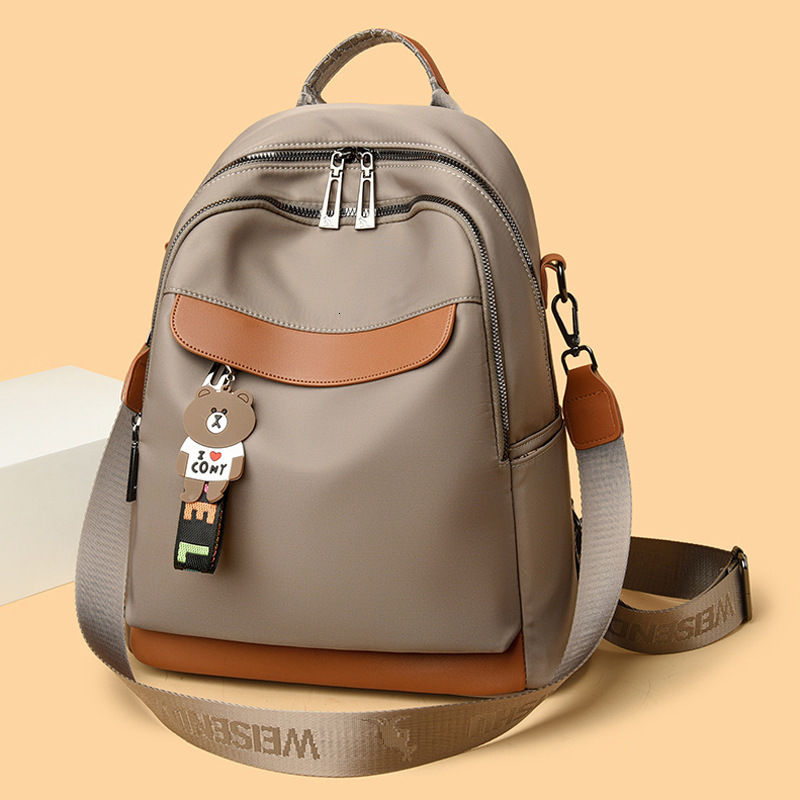 Oxford Cloth for Women 2025 New Fashion Student Bag Casual High-end Travel Small Backpack ddmymoon