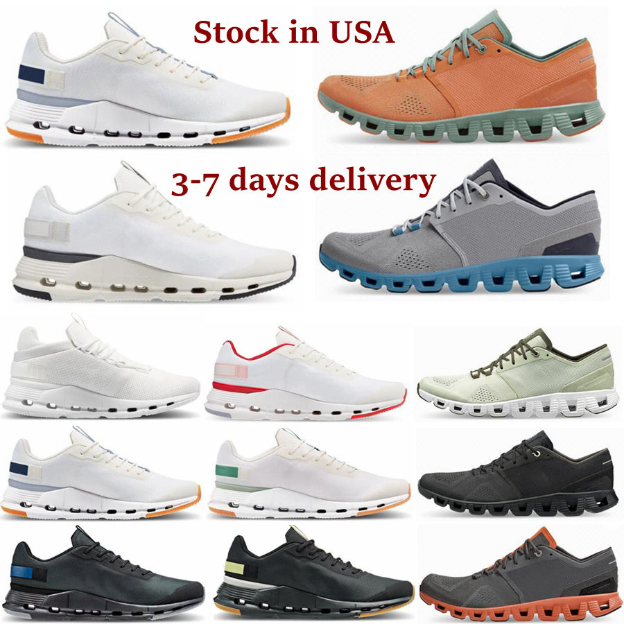 New Designer Shoes style 5 X 3 Running Men Women Shoes Marathon women Casual Shoes Run All Black White Pink Mens Womens Pearl Brown Sand Glacier size 36-45