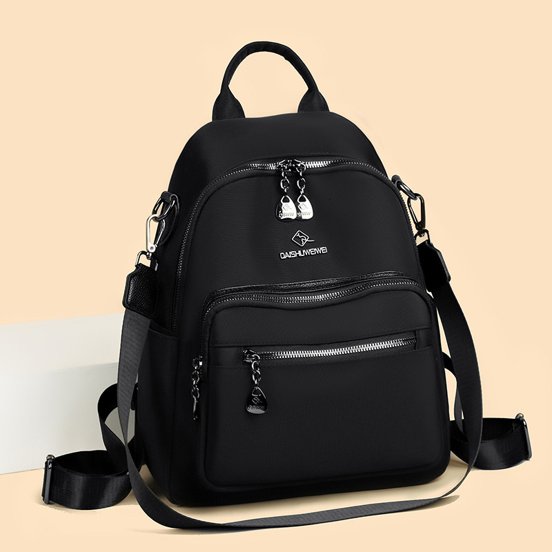 Lightweight Oxford Cloth for Women, New Trendy Versatile Large Capacity Student School Bag, Outdoor Travel Backpack ddmymoon