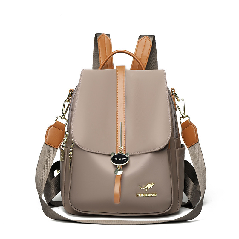 High Quality Oxford Cloth Women 2025 New Trendy Outgoing Travel Large Capacity Backpack Schoolbag ddmymoon