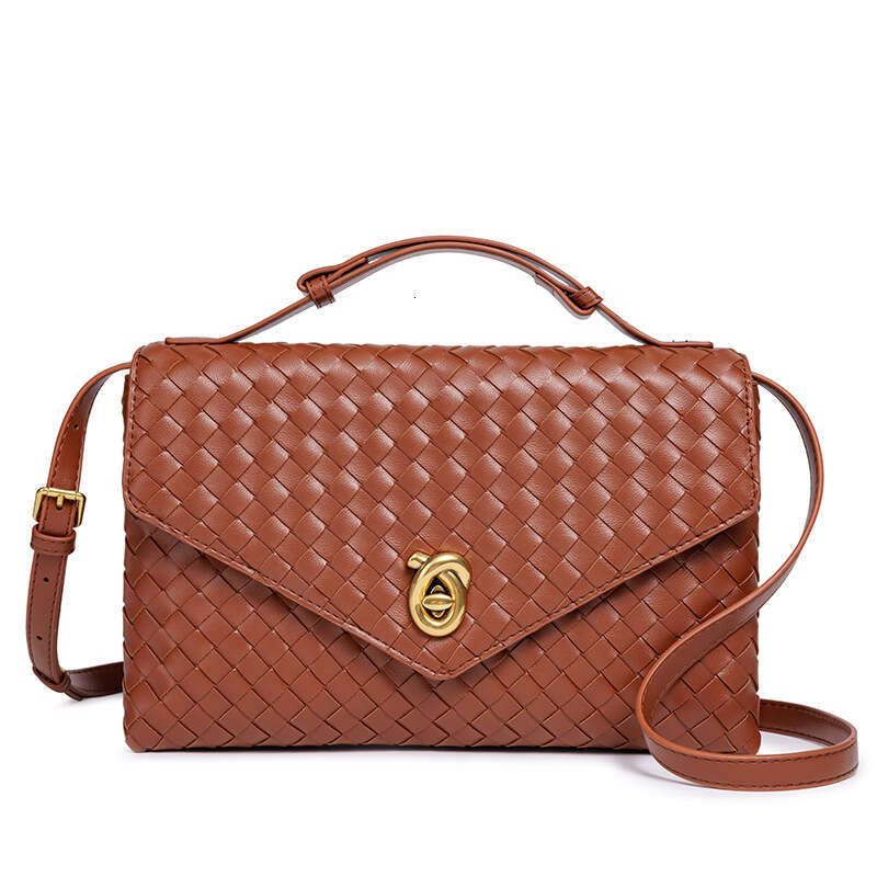 2025 Spring/Summer New Niche Design Women's BV Woven Clutch Evening Bag