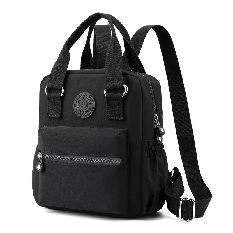 Fashion Floral Pattern Women Small Backpack High Quality Waterproof Fabric Shopping Pretty Style Girls Daypack 250811