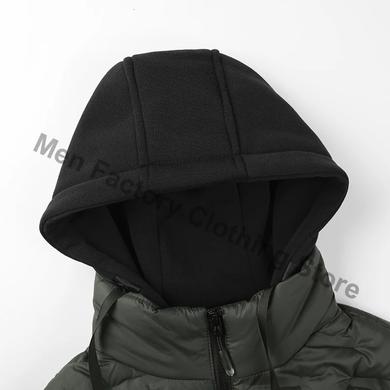 Winter Hooded Vest Men Pleated Solid Padded Windproof Warm Sleeveless Jacket Homme Casual Waistcoat Thicken Parkas 8XL 250809