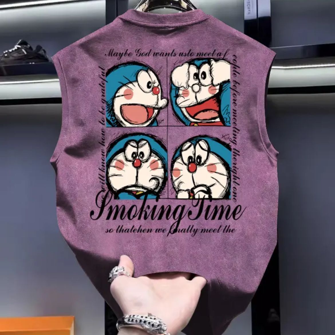 2025 New Fashion Trendy Brand Men's Vest Casual Loose Summer Stylish Versatile Unique Sleeveless Top