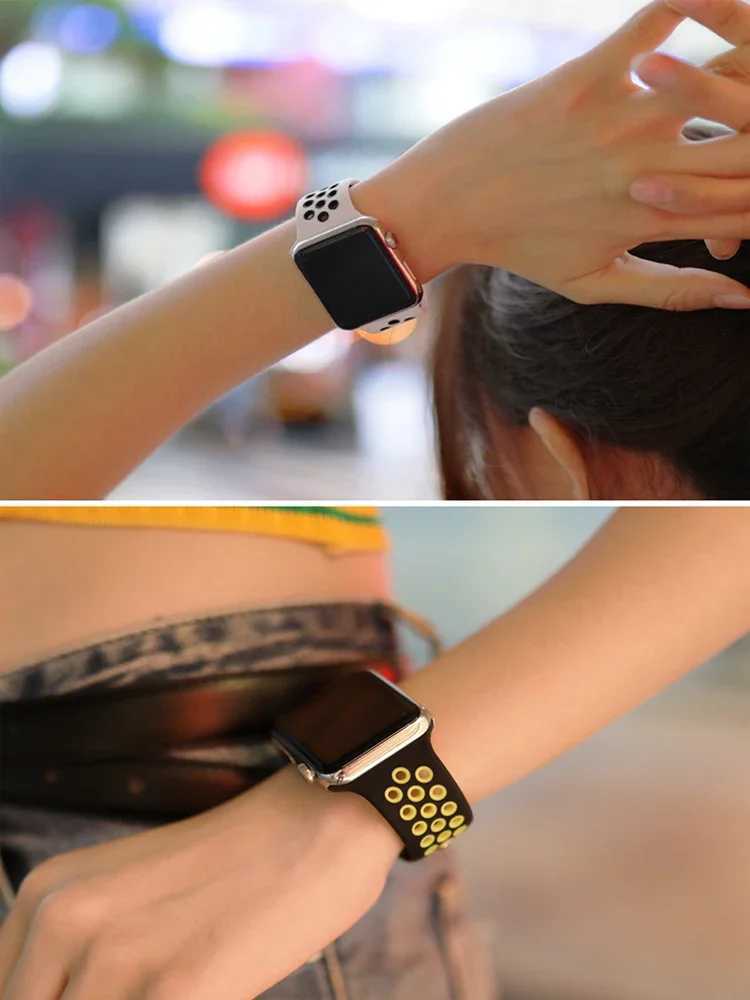 Sport Strap For Apple Watch Band Ultra 49mm 44mm 45mm 38/40mm/41mm Silicone Pride Bracelet Correa Iwatch Series 8 7 6 4 5 3 9 Se W250811