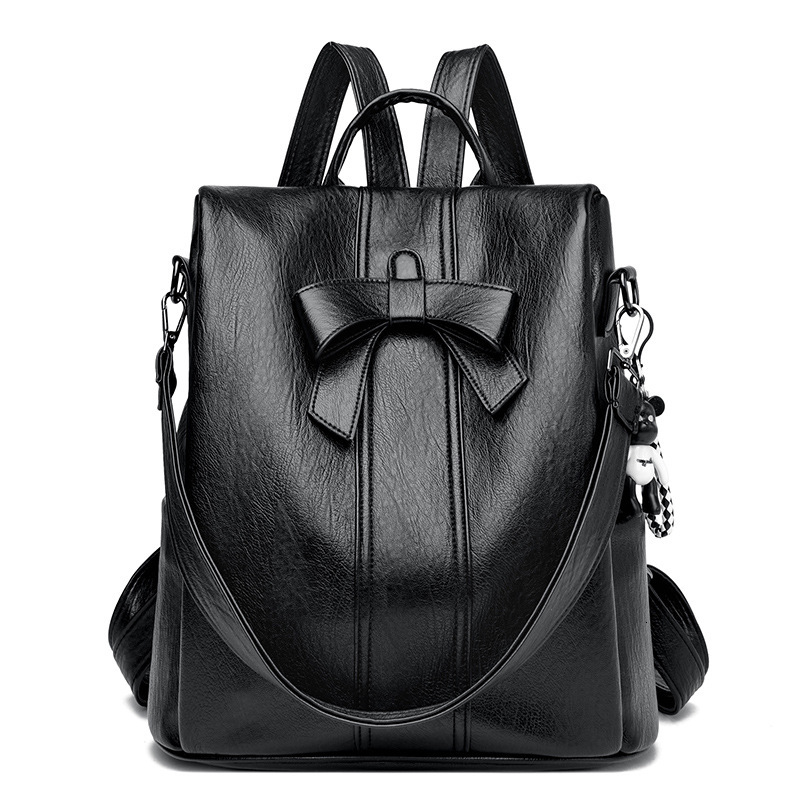 Trendy Anti-theft for Women 2025 New Fashion Large Capacity Multi-use Cute Bow Backpack Travel Bag ddmymoon