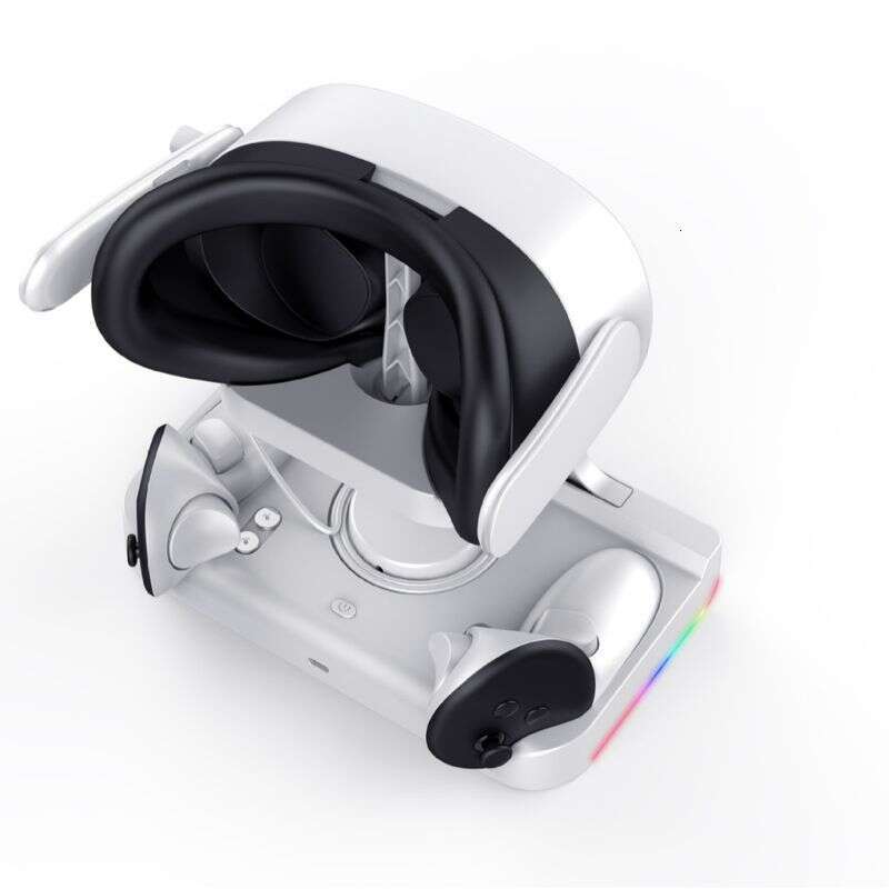 VR Device Holder: Convenient Recharge Station for Oculus Metaseries with Quick Detach Functionality