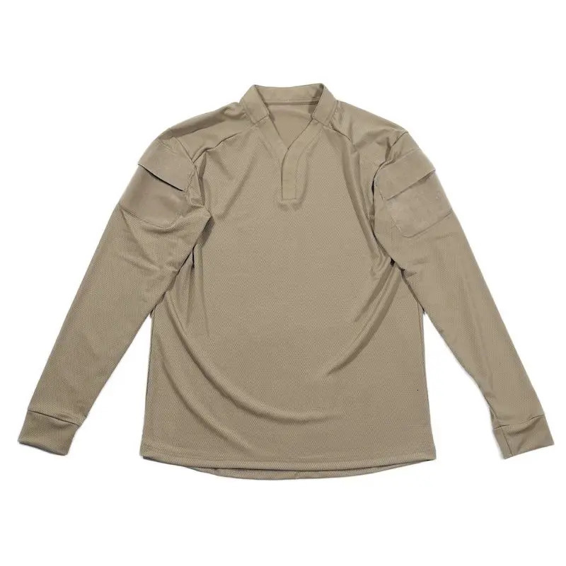 Velocity Style Rugby Shirt Quick Dry Tactical Long Sleeve TShirt CAG Love 250809