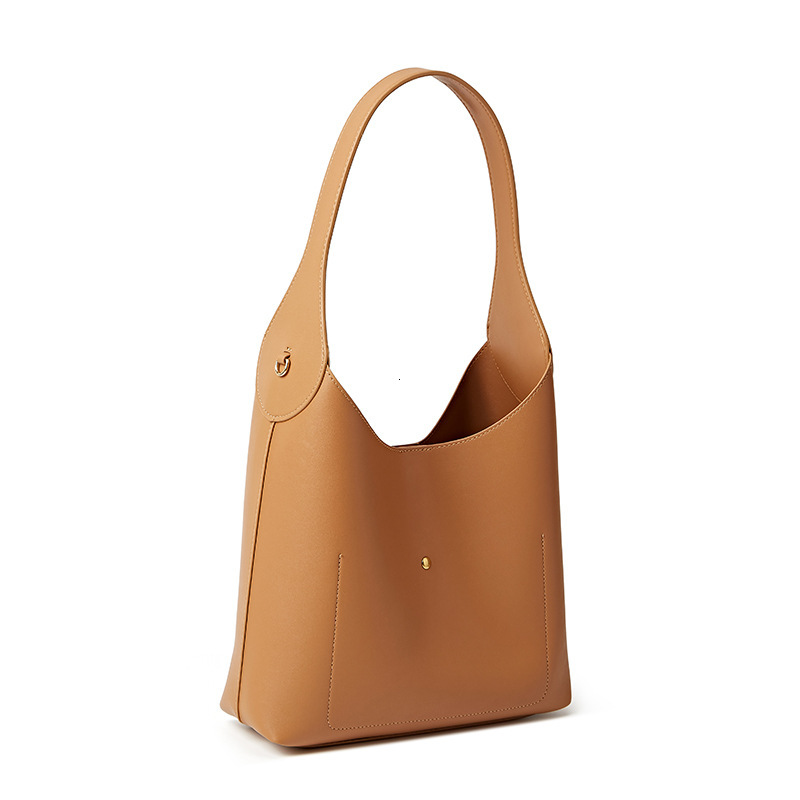 2025 Autumn New Large Capacity Handbag Niche Design French Lazy Style Solid women s Color Women s bag Shoulder Bag Women s Crossbody Bag Autumn New De