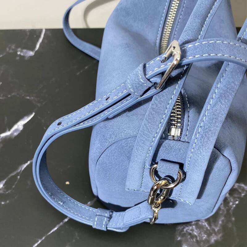 Korean Casual Small Pillow Bags For Women Designer Handbag And Purses 2025 New In PU Soft Double Handles Shoulder Tubular