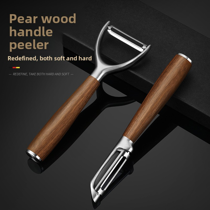 New 304 stainless steel rosewood peeler, apple peeler, potato peeler, and kitchen fruit knife