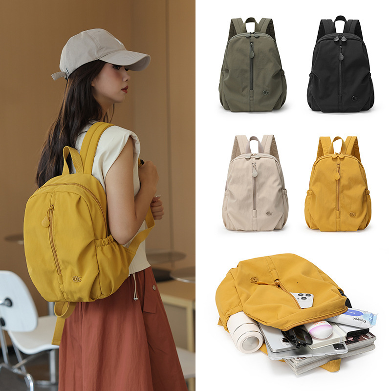 Waterproof Lightweight Nylon for Women New Casual Outdoor Travel Small Backpack Commuting Student School Bag ddmymoon