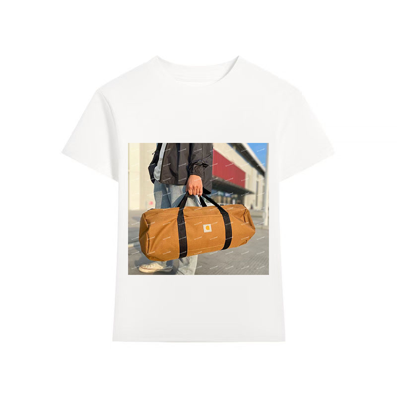 Waterproof Canvas Leather Mens Travel Bag Handbag Vintage Mens Luggage Weekend Overnight