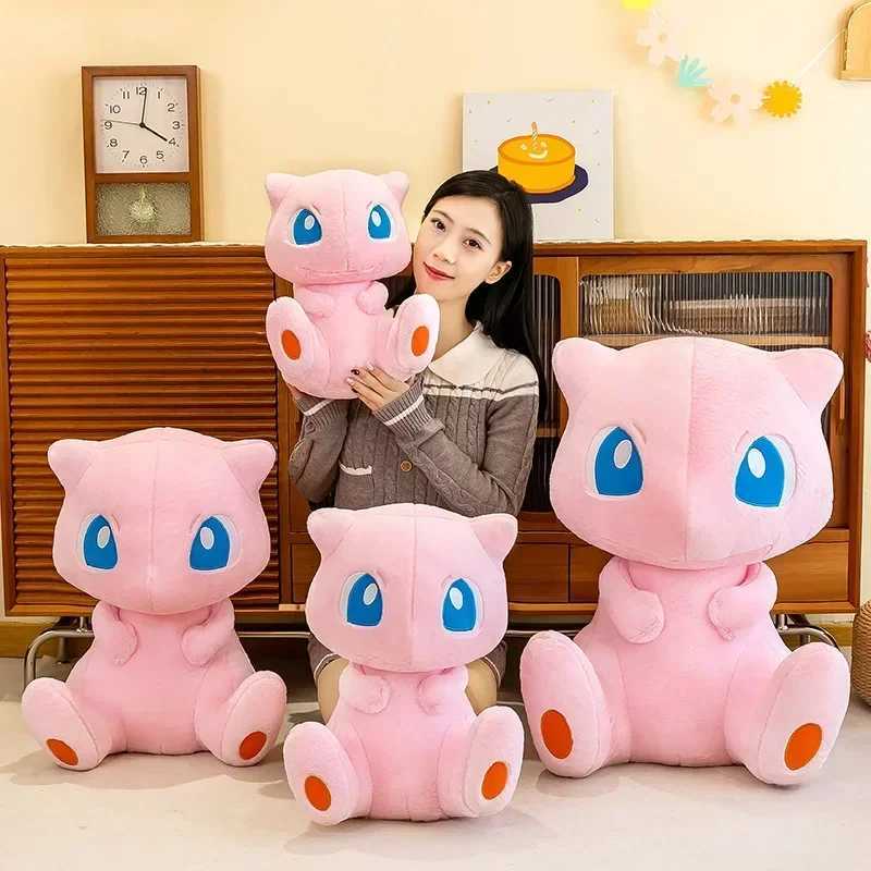 New Large Mew Anime Plush Cute Huge Toys 35CM Mew Doll Cute Stuffed Plushie Gift for Children Birthday Xmas L250811