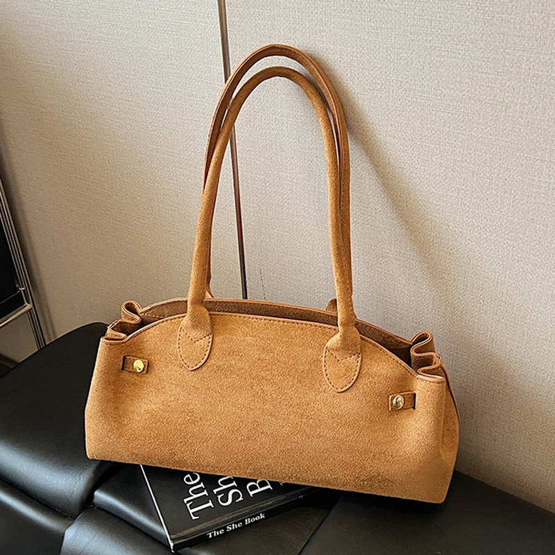 Suede Underarm for Women 2025 New High-end Handbag Commuting Large Capacity Shoulder Bag ddmymoon