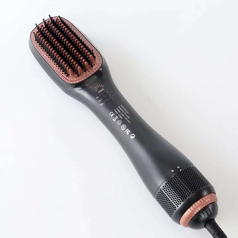 Multifunctional Hot Air Styling Tool Lazy Hair Dryer Comb For Curling And Perming