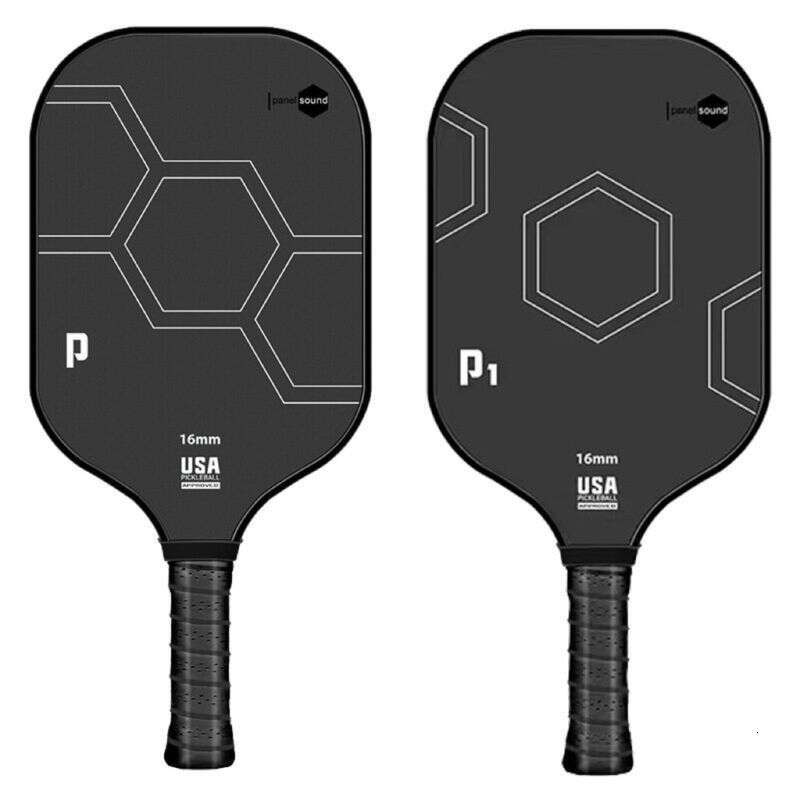 Fiess Equipments Hot Selling Fiber Racket Panelsound Outdoor Sports Gift Pickleball Carbon