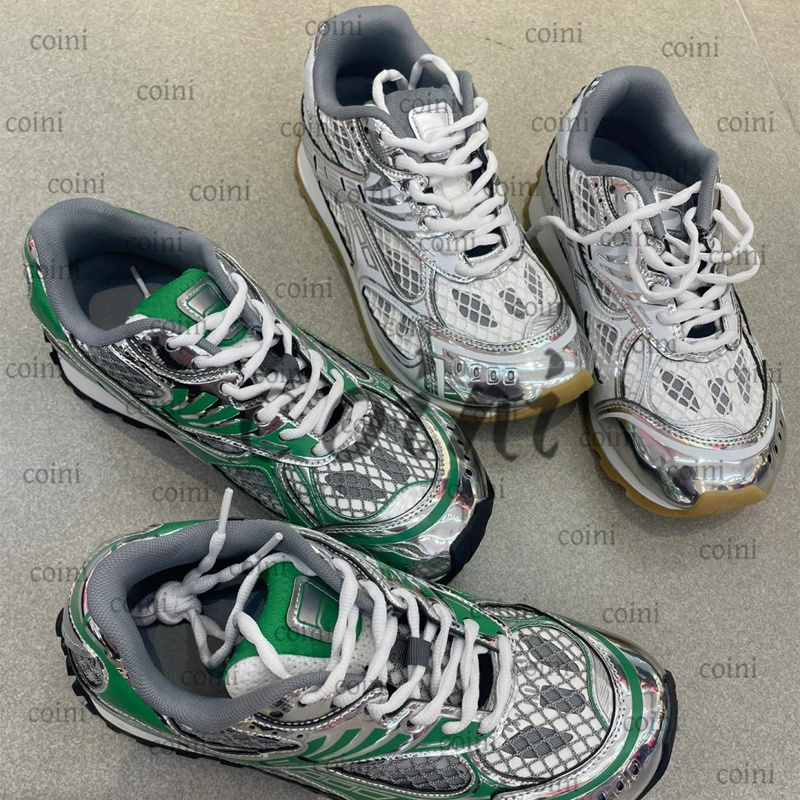 Luxury Orbit Sneaker Designer Shoes Mesh Runner Sneakers Stylish Unique Fishnet Upper Men Women Vintage Versatile Lightweight Technical Rubber Sneakers