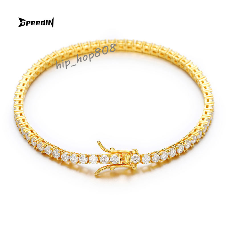 Diamond Tennis Bracelet Lab Grown Diamond Chain Jewelry 10k/14k/18k Real Gold Lab Diamond Tennis Bracelet