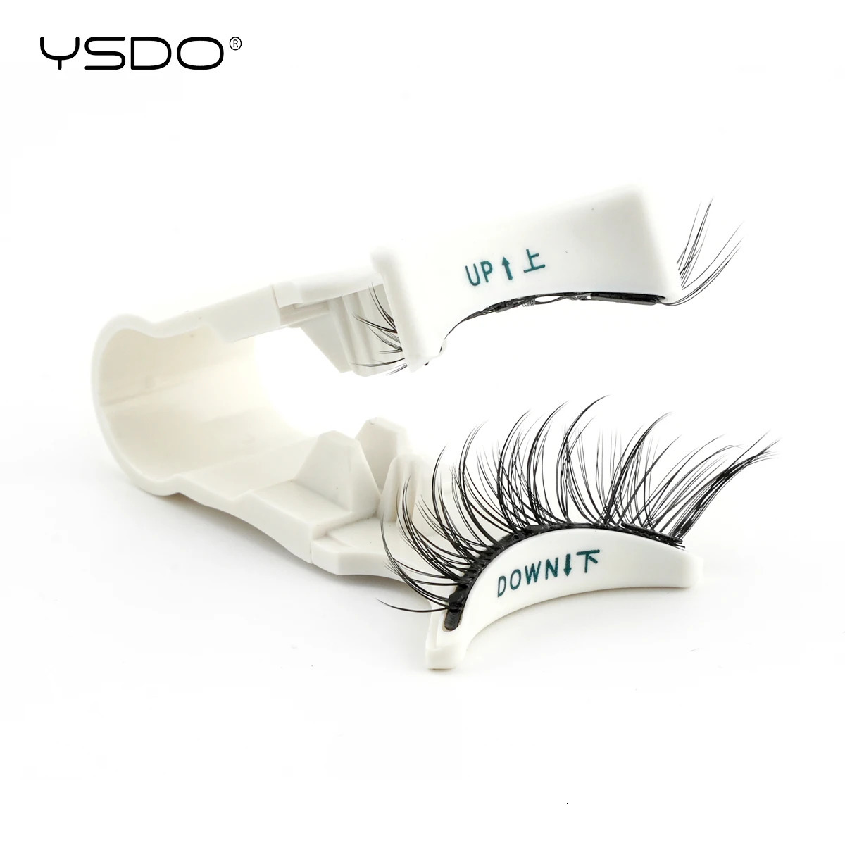 YSDO Magnetic Eyelashes Set 1/2 Pair Reusable No Glue Needed False Eyelashes with Magnetic Tweezers 3D Faux Lashes Makeup Tool 250805