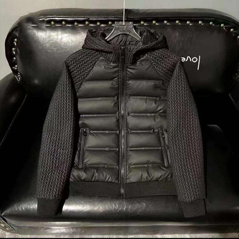 Men's Clothing Versatile Hooded Casual Light Thick Warm Jacket Top Trend