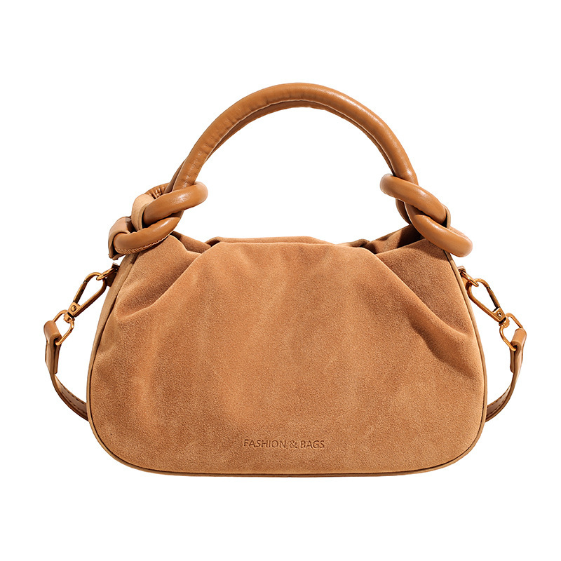 Korean Style for Women, Large Capacity 2025 New Pleated Shoulder High-End Casual Commuter Underarm Bag, Crossbody Bag ddmymoon