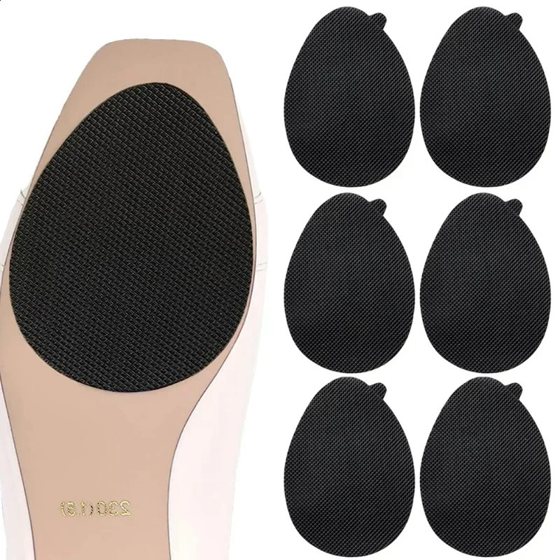 2/10Pcs Wear-Resistant Non-Slip Shoes Mat Self-Adhesive Forefoot High Heels Sticker High Heel Sole Protector Rubber Pads Cushion 250807