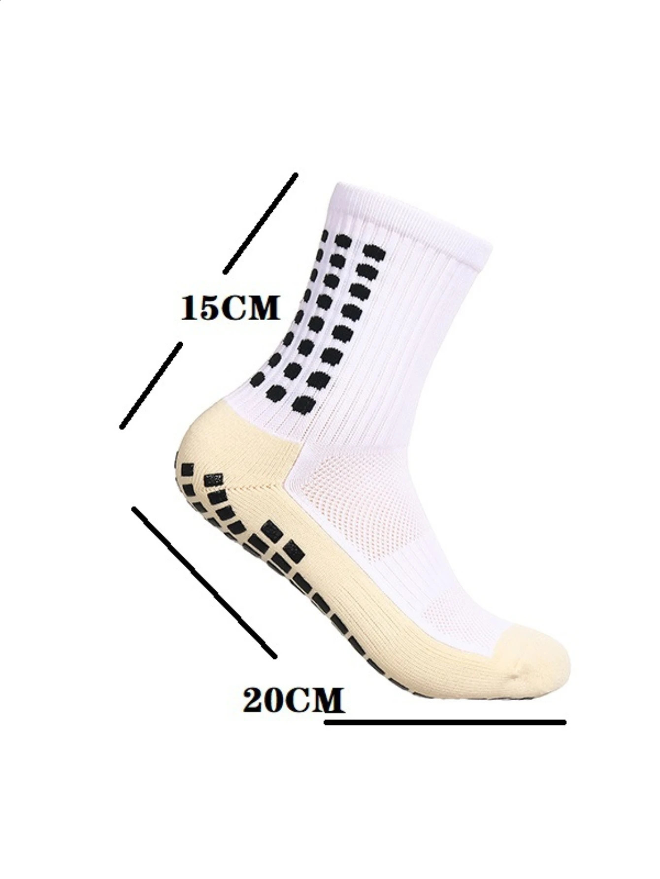 3 pairs of mid length childrens sports football socks with anti slip to absorb sweat 3338 250805