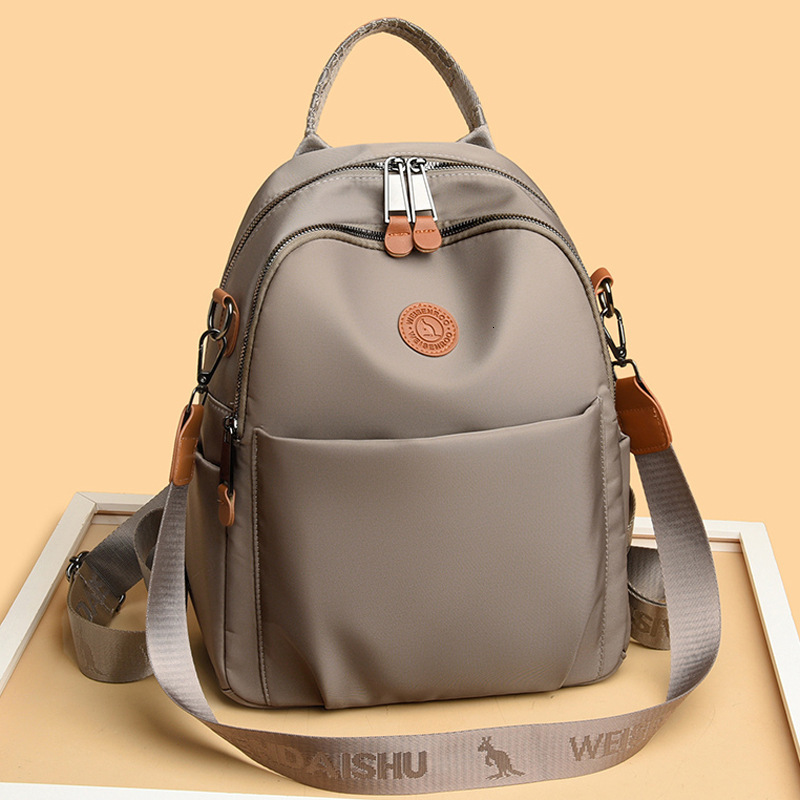 Lightweight Oxford Cloth for Women 2025 New Casual Travel Small Backpack Outdoor Commuting Student School Bag ddmymoon