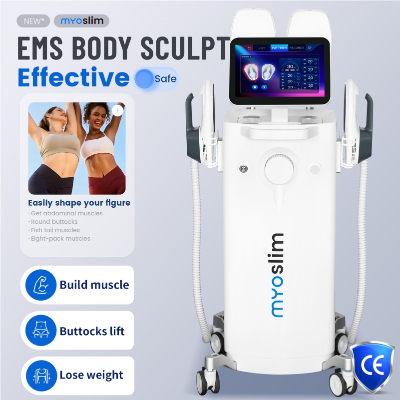 NEW EMS Body Sculpt Machine 15 Tesla 6500W Hi-emt Lose Weight Body Slim Muscle Stimulation Professional For Salon