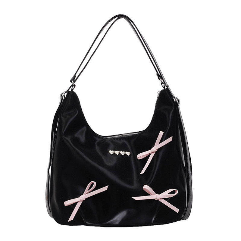Butterfly Knot Lazy Style Large Capacity Multi-use for Women 2025 New Crossbody Bag Fashion Commuter Student Backpack ddmymoon