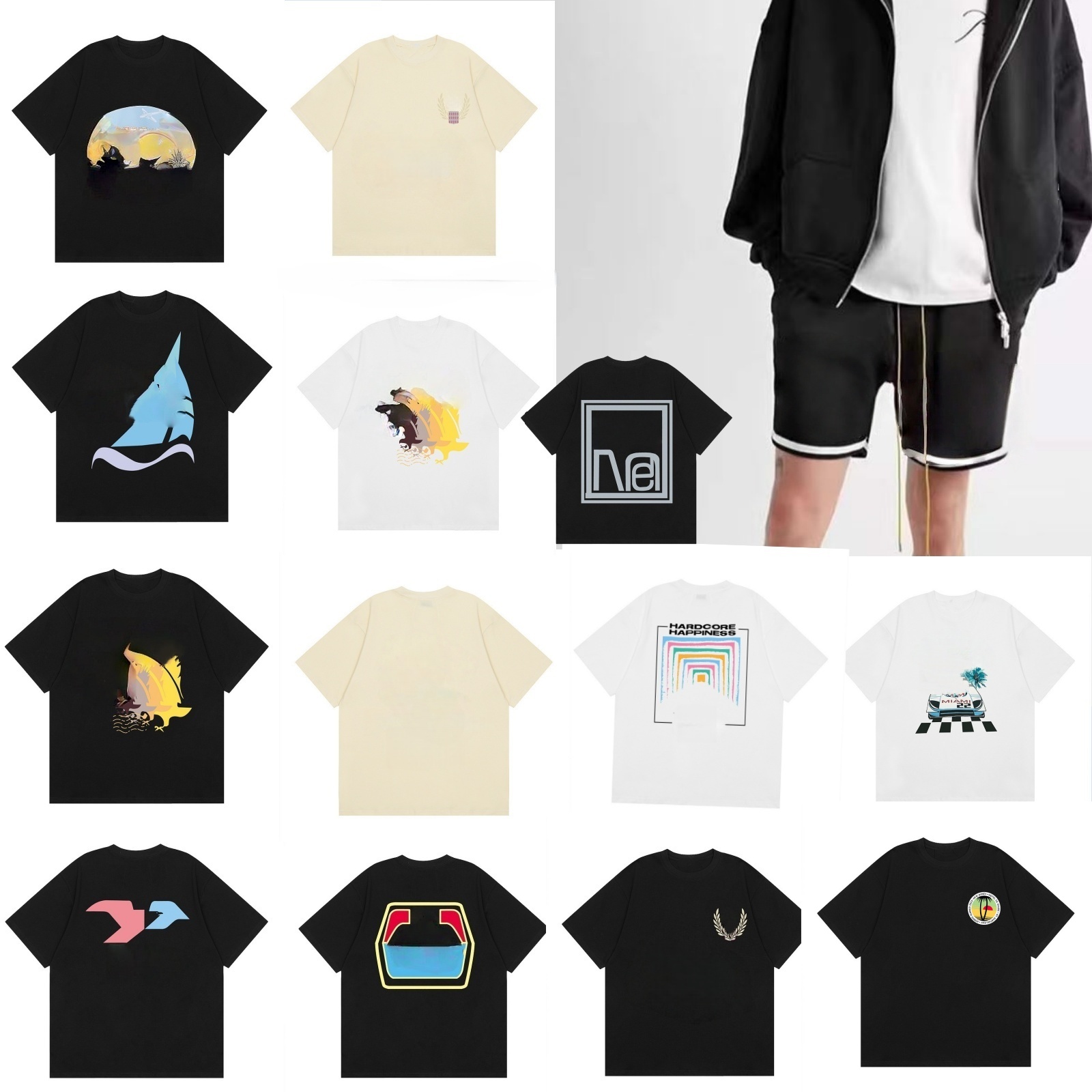 designer t-shirt shorts summer american quad pants designer shorts loose quickdrying movement baskball pants and running pants casual shorts S-2XL