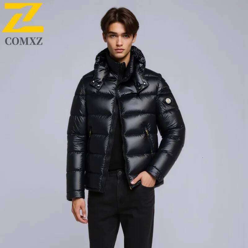 2024 New Men's Short Down Korean Style Trendy Winter Coat Fashionable Stylish Warm Puffer Jacket