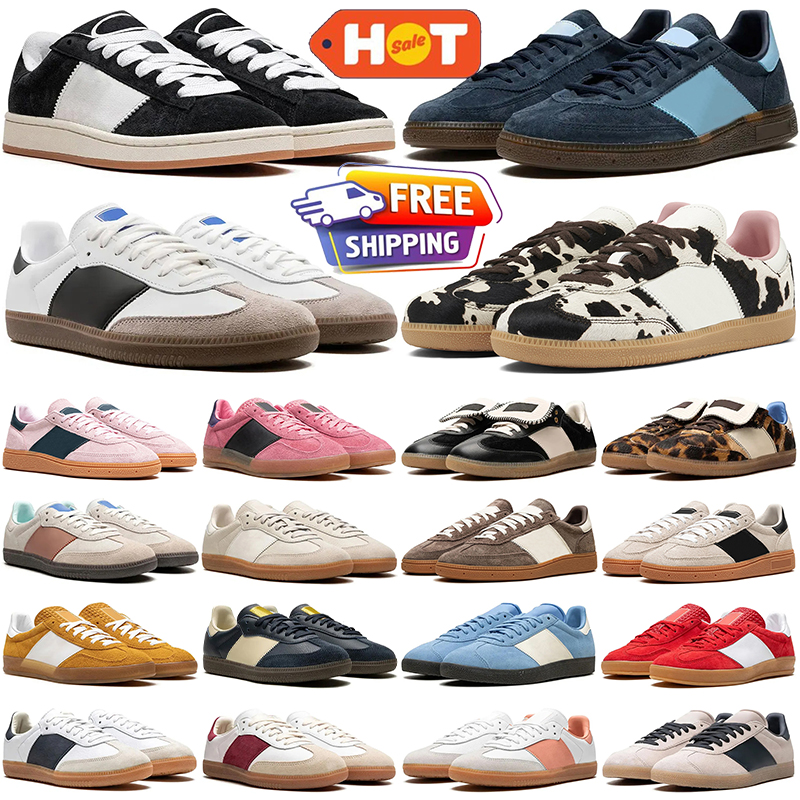 Free Shipping Designer Shoes For men women Casual Shoes Flat Sneakers Core Black White Gum Cow Print Pink Fusion Outdoor Sports Mens womens trainers
