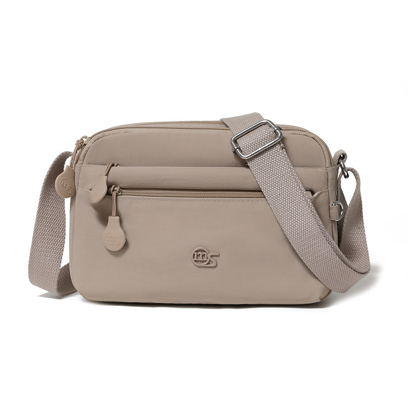 Waterproof Nylon Cloth Women's 2025 New Lightweight Casual Outdoor Multi-compartment Shoulder Crossbody Bag ddmymoon
