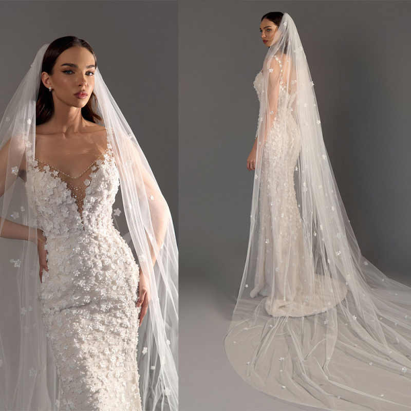 Exquisite Wedding Dresses Gorgeous Bridal Gowns Lace Tiered Robes Spaghetti Straps Backless Vestidos De Novia Customized Customized Vestido de novia