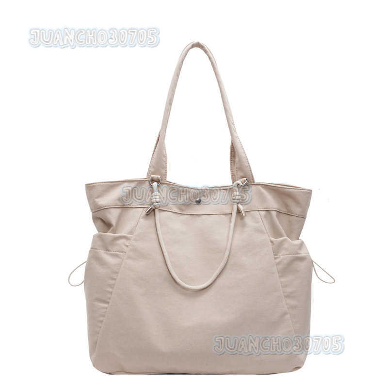 Large Capacity Bag for Women 2025 New Spring Summer Versatile Shoulder Bag Casual Simple Commuting Tote Bag H250809