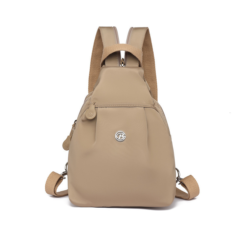 Waterproof Nylon Cloth Women 2025 New Multi-Functional Small Backpack Outdoor casual Chest Crossbody Bag ddmymoon