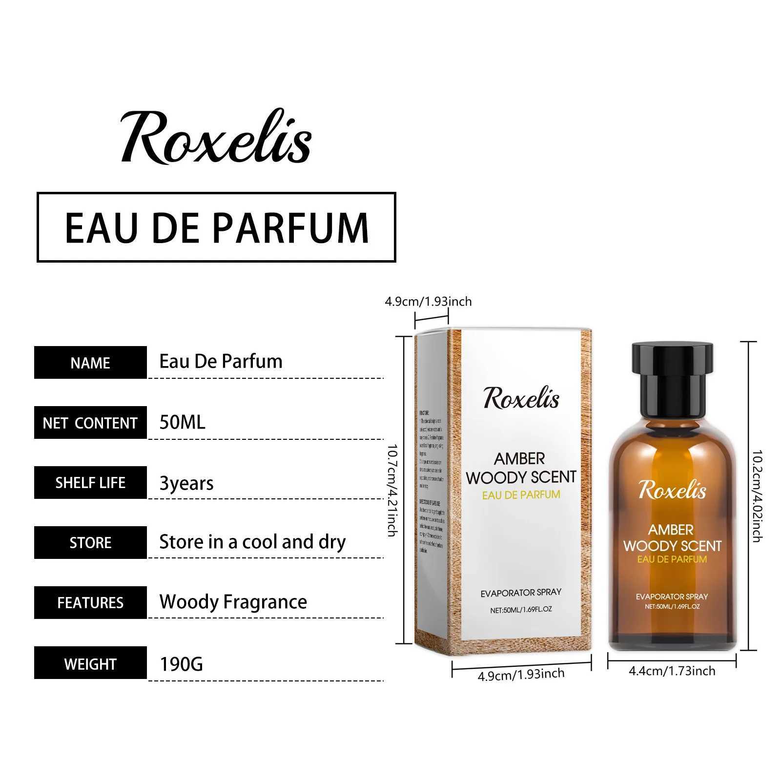 50ml Freshing Pheromone Perfume Amber Woody Fragrance Long Lasting Luxury Woody Scent Show Charm Dating Flirt Perfume XJ250811