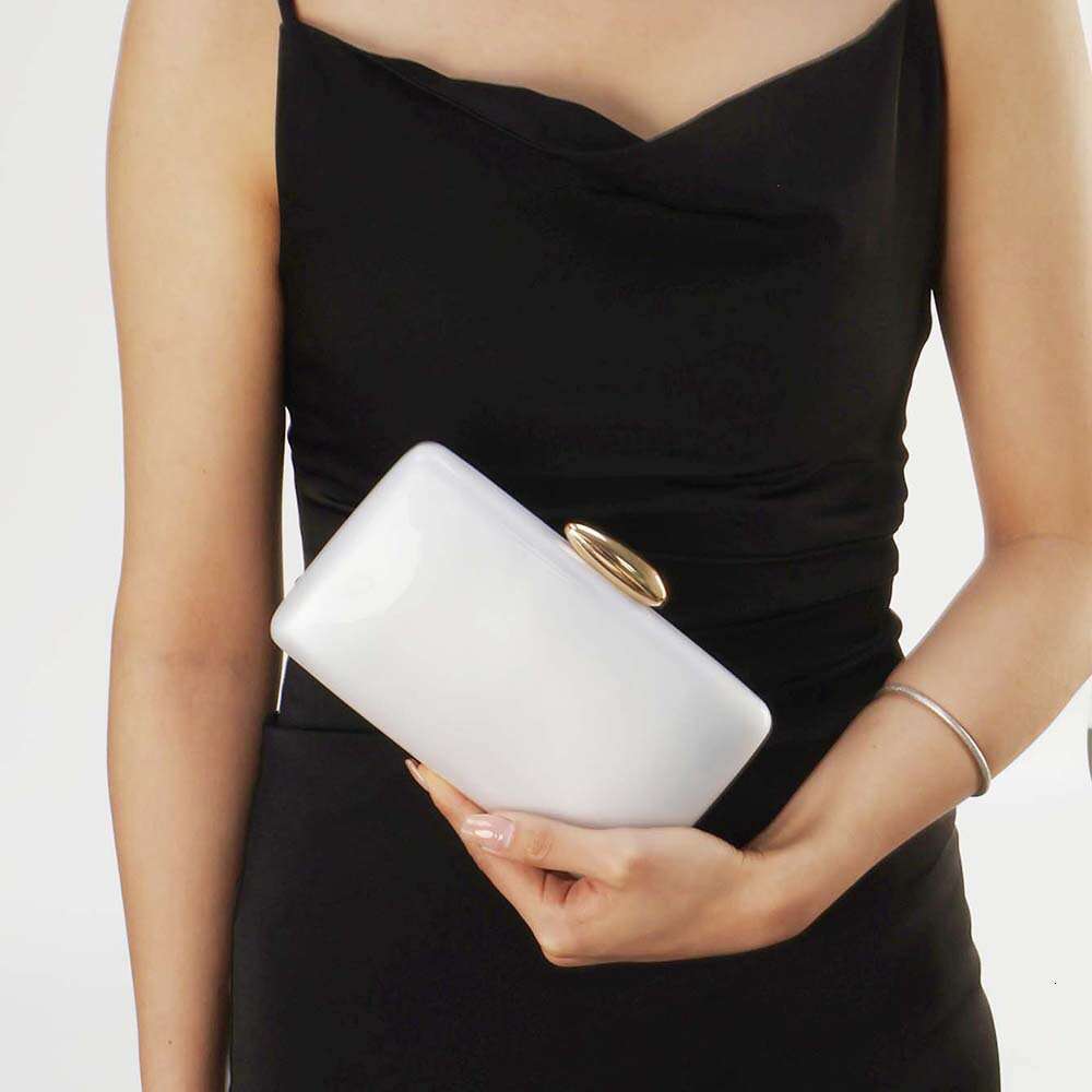 Women's New Acrylic Fashion Clutch Evening Wedding Single Shoulder Crossbody Bag