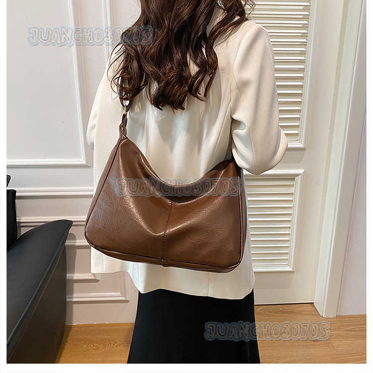 Fashion Commuter Bag for Women 2025 New Crossbody Bag Large Capacity Underarm Tote Bag H250809