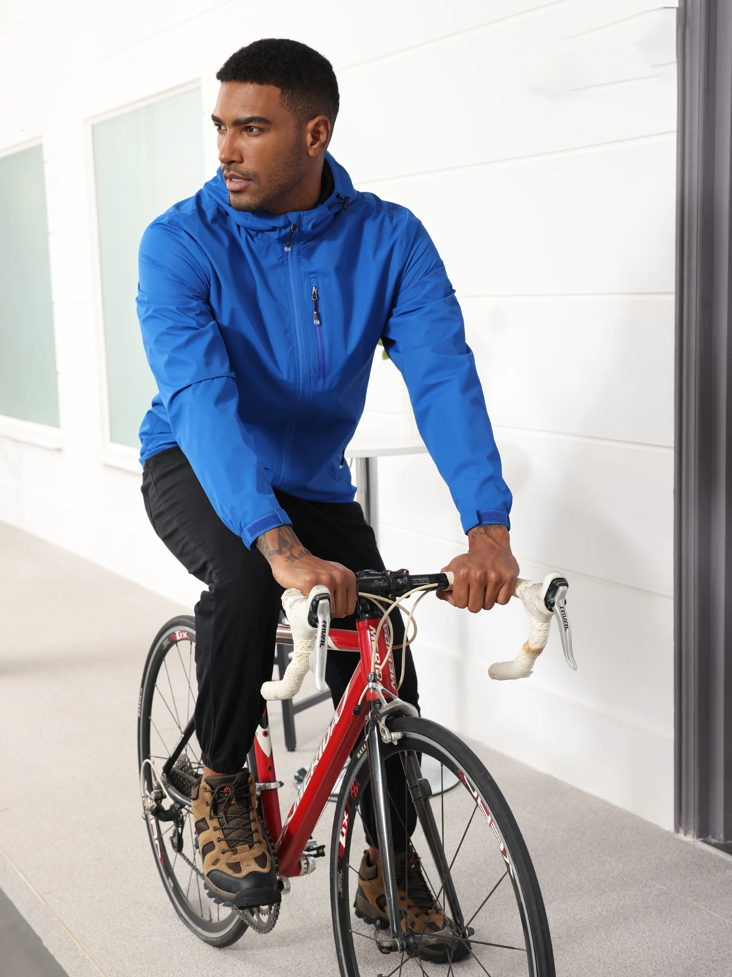 Summer Mens Waterproof Softshell Jacket with Storage Bag Camping Climbing Outdoor Hiking Fishing Inner Pocket 250809