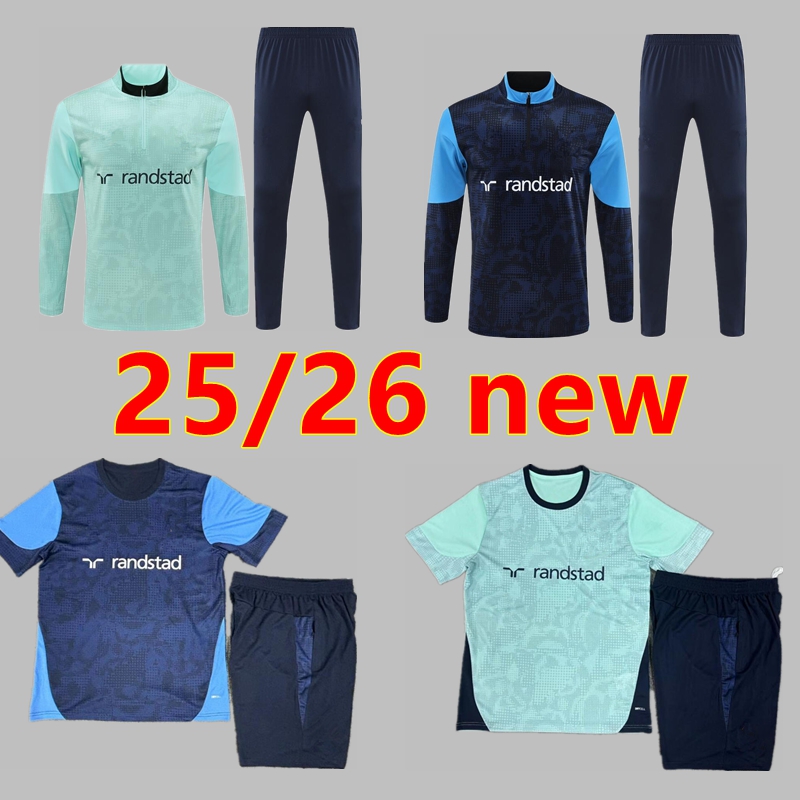 OM 2025 2026 adult tracksuit de football - Greenwood, Mbemba, Rongier, Hojbjerg, Harit, Chemises de football pour enfants pour hommes kids MMarseiLLe training suit