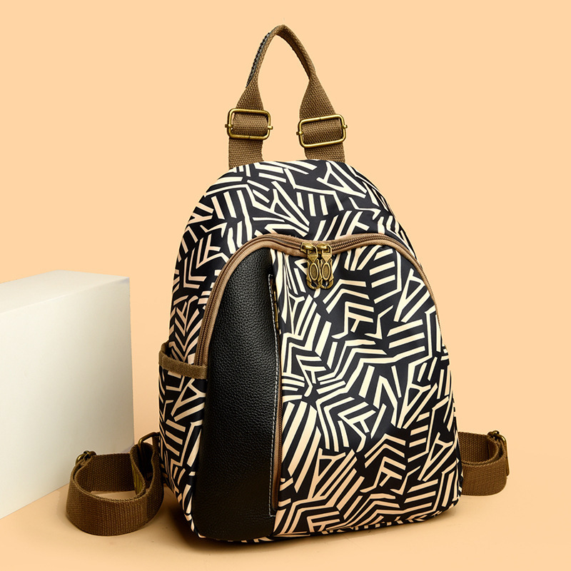 Trendy Printed for Women New Casual Fashion Oxford Cloth Travel Backpack Student School Bag ddmymoon